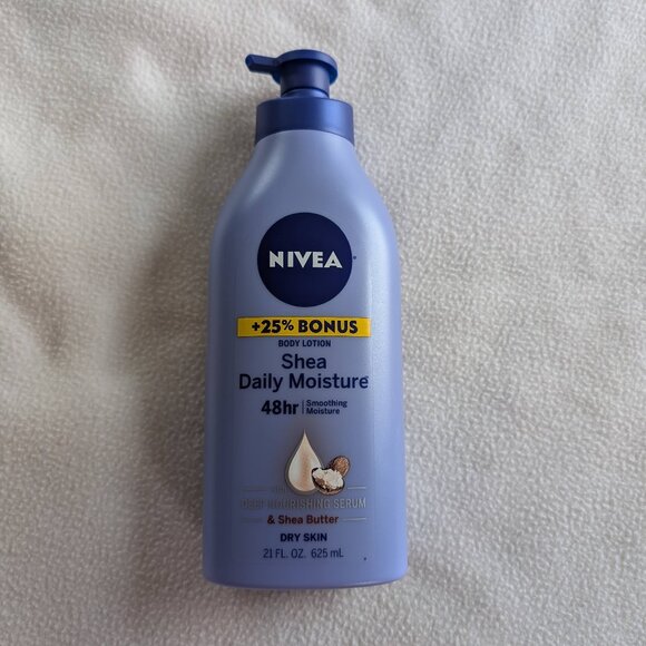 Nivea 48 Hr Body Lotion Deep Nourishing Serum & Shea Butter 21 Oz Shea Moisture - Picture 1 of 10
